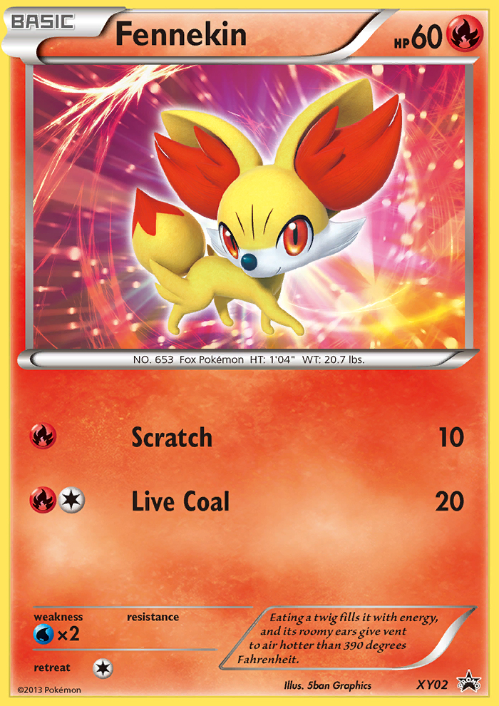 Fennekin (XY02) [XY: Black Star Promos] | Eastridge Sports Cards & Games