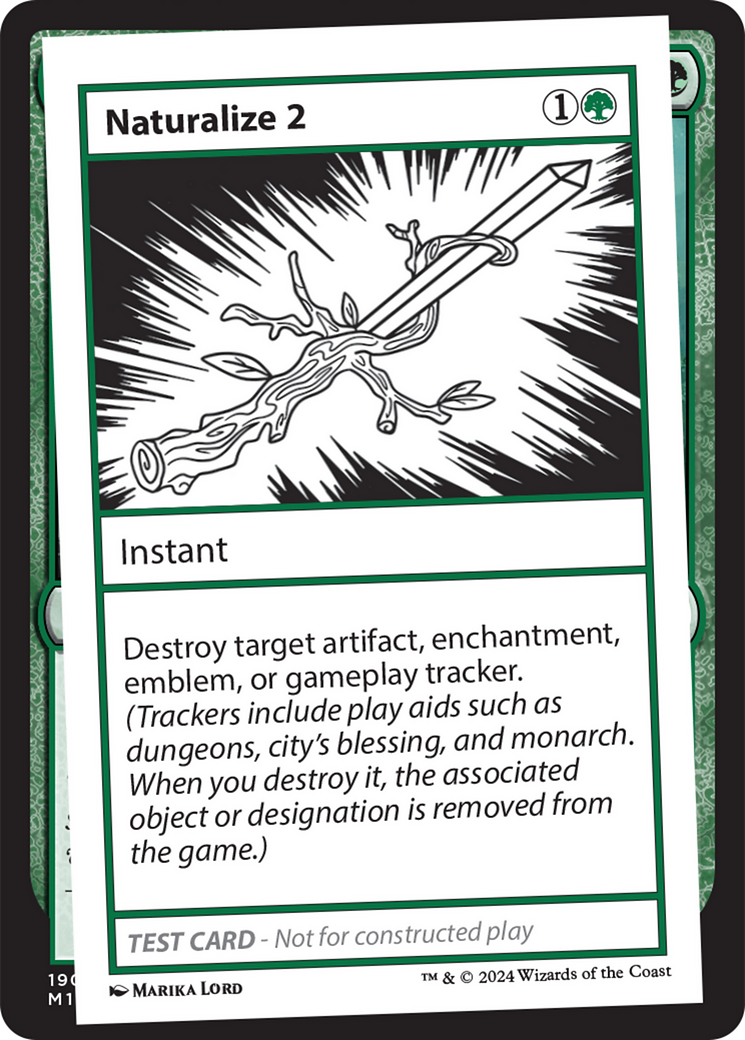 Naturalize 2 [Mystery Booster 2 Playtest Cards] | Eastridge Sports Cards & Games