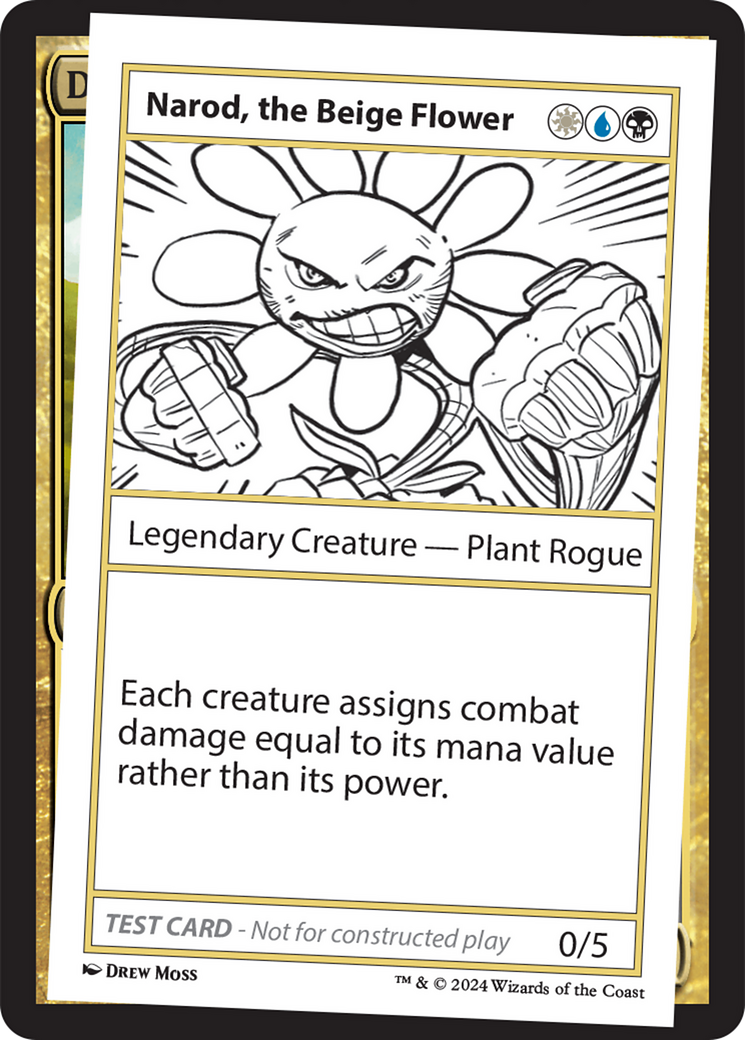 Narod, the Beige Flower [Mystery Booster 2 Playtest Cards] | Eastridge Sports Cards & Games