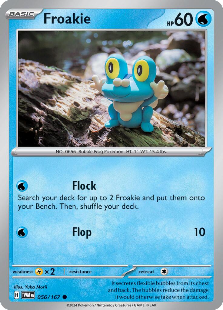 Froakie (056/167) [Scarlet & Violet: Twilight Masquerade] | Eastridge Sports Cards & Games