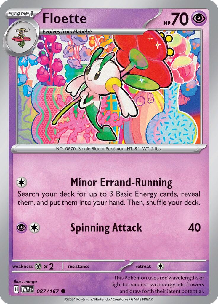 Floette (087/167) [Scarlet & Violet: Twilight Masquerade] | Eastridge Sports Cards & Games