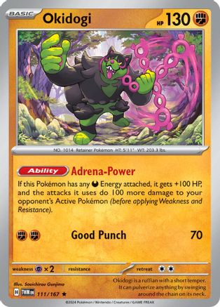 Okidogi (111/167) [Scarlet & Violet: Twilight Masquerade] | Eastridge Sports Cards & Games