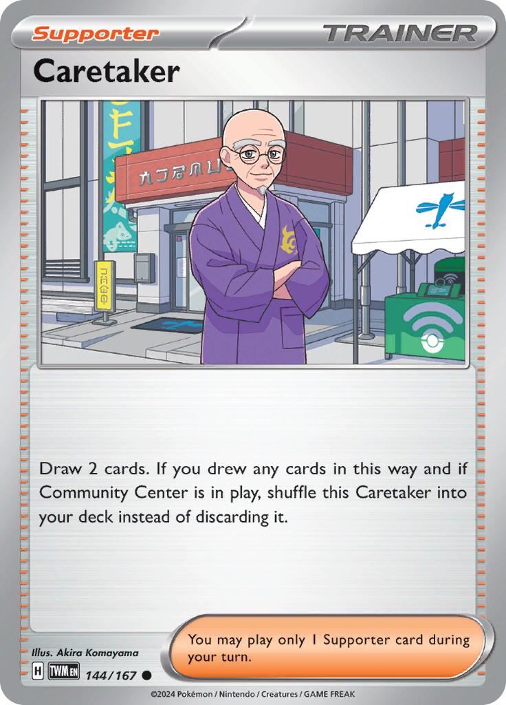 Caretaker (144/167) [Scarlet & Violet: Twilight Masquerade] | Eastridge Sports Cards & Games