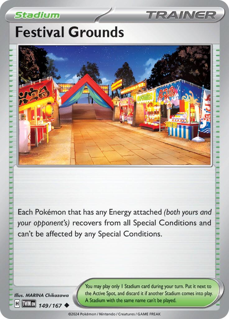 Festival Grounds (149/167) [Scarlet & Violet: Twilight Masquerade] | Eastridge Sports Cards & Games