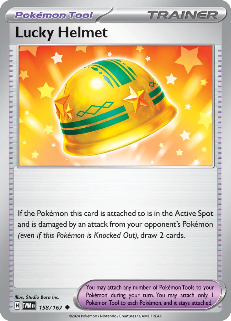 Lucky Helmet (158/167) [Scarlet & Violet: Twilight Masquerade] | Eastridge Sports Cards & Games