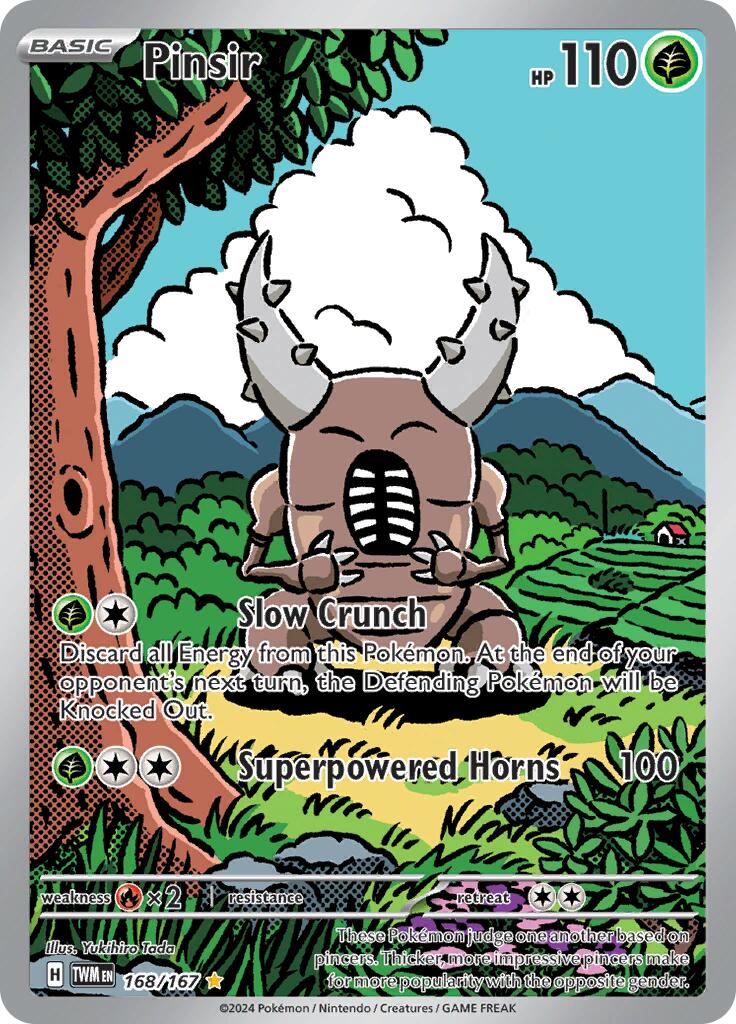 Pinsir (168/167) [Scarlet & Violet: Twilight Masquerade] | Eastridge Sports Cards & Games