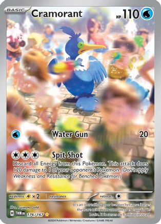 Cramorant (176/167) [Scarlet & Violet: Twilight Masquerade] | Eastridge Sports Cards & Games