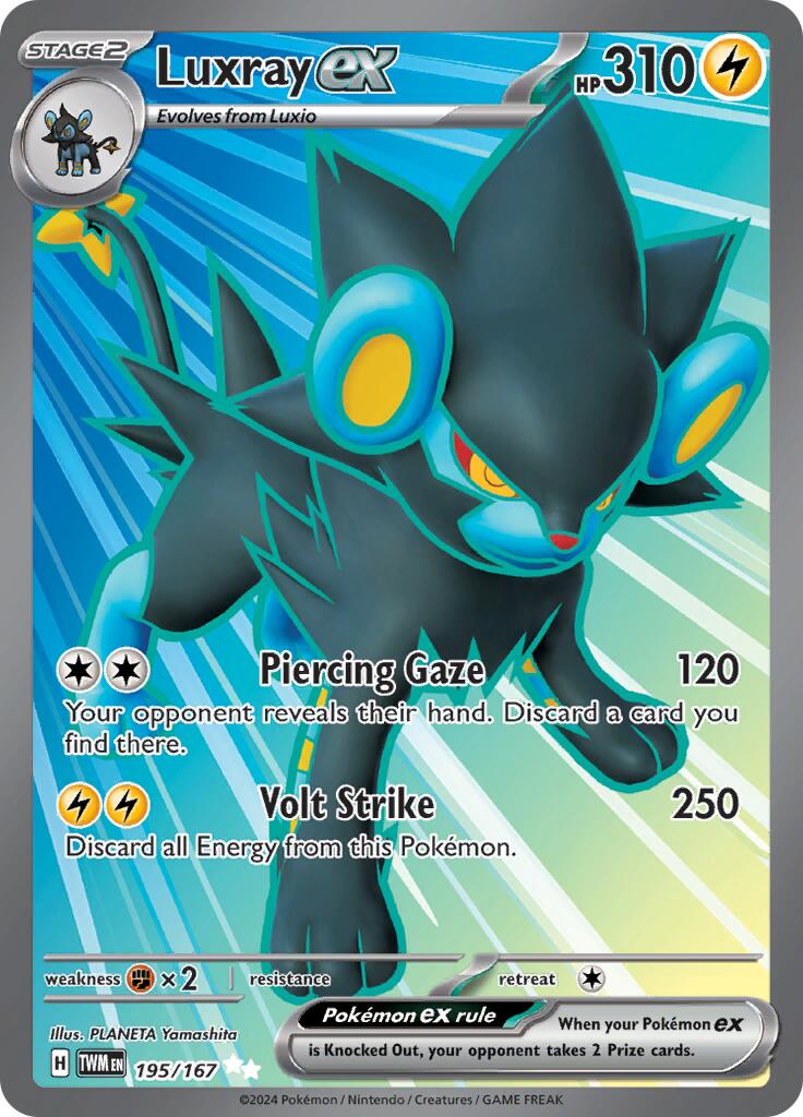 Luxray ex (195/167) [Scarlet & Violet: Twilight Masquerade] | Eastridge Sports Cards & Games