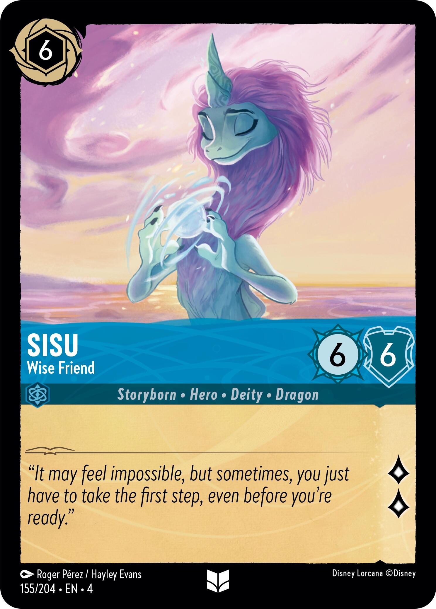 Sisu - Wise Friend (155/204) [Ursula's Return] | Eastridge Sports Cards & Games