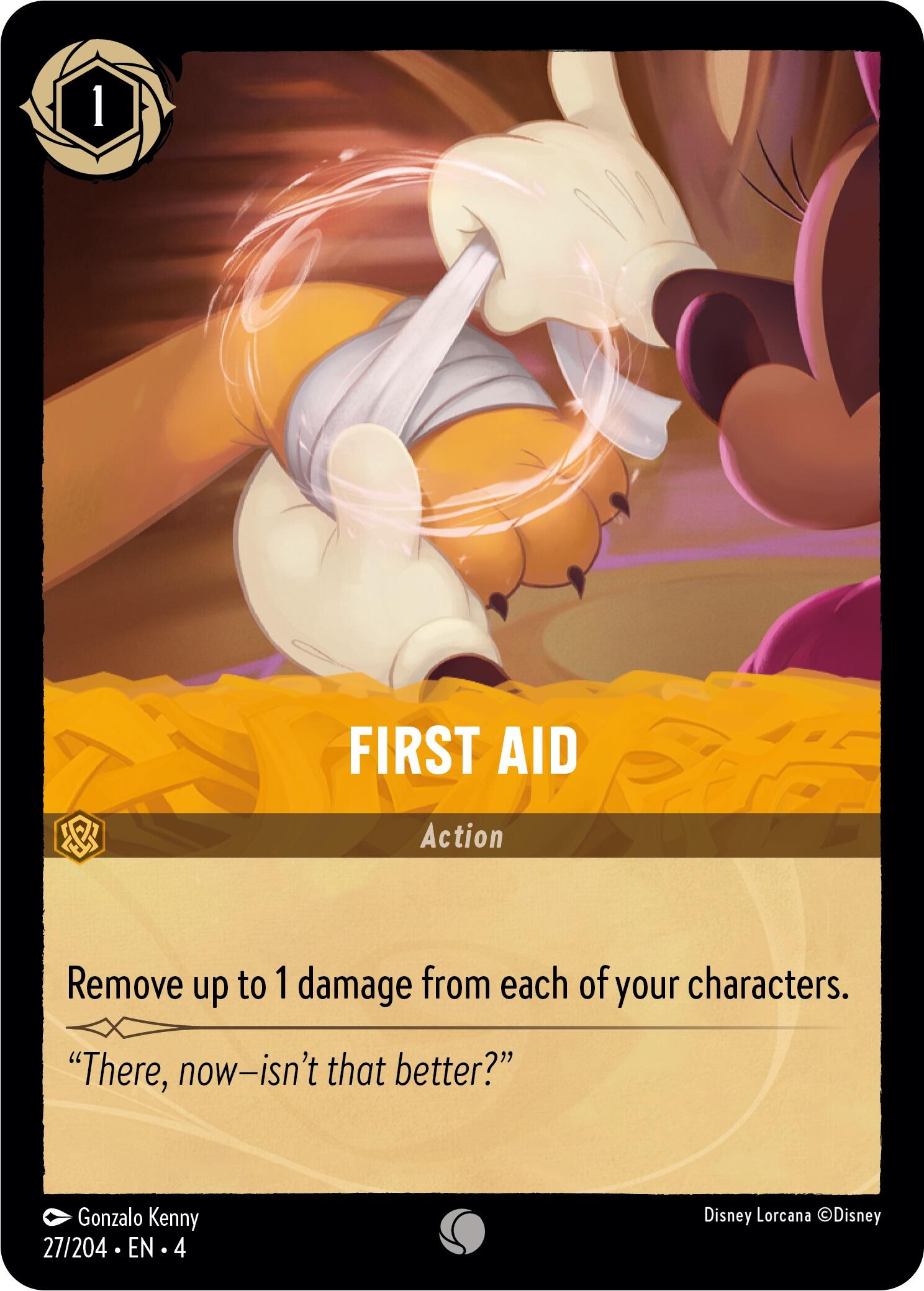 First Aid (27/204) [Ursula's Return] | Eastridge Sports Cards & Games