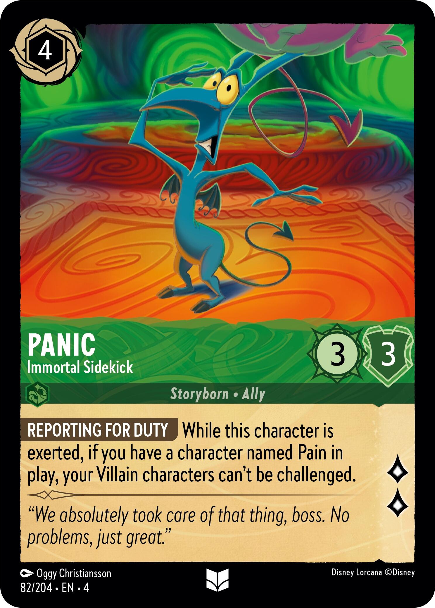 Panic - Immortal Sidekick (82/204) [Ursula's Return] | Eastridge Sports Cards & Games