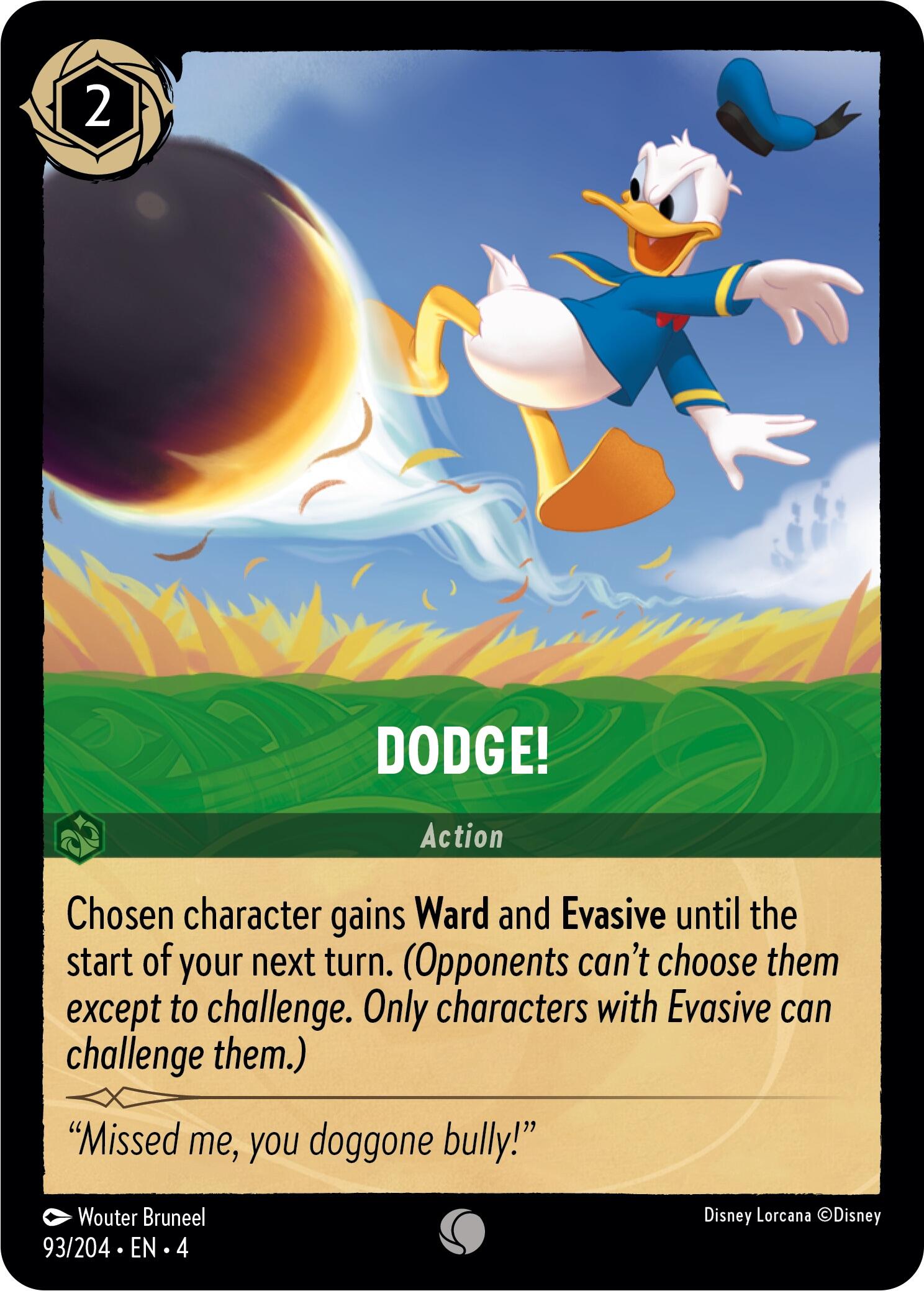 Dodge! (93/204) [Ursula's Return] | Eastridge Sports Cards & Games