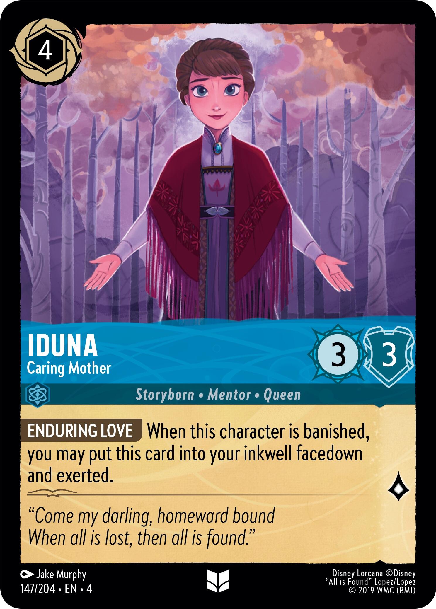 Iduna - Caring Mother (147/204) [Ursula's Return] | Eastridge Sports Cards & Games