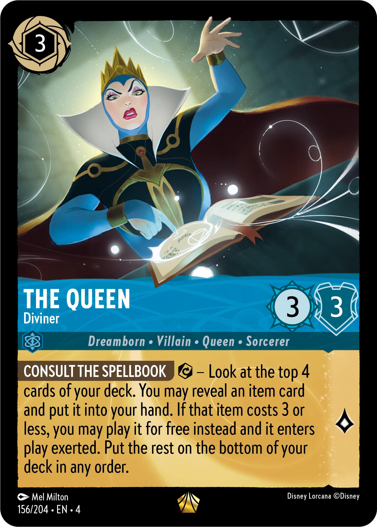 The Queen - Diviner (156/204) [Ursula's Return] | Eastridge Sports Cards & Games