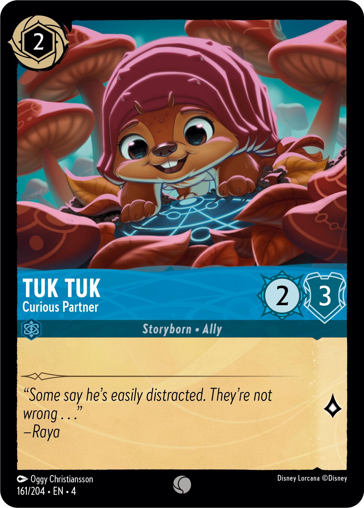 Tuk Tuk - Curious Partner (161/204) [Ursula's Return] | Eastridge Sports Cards & Games