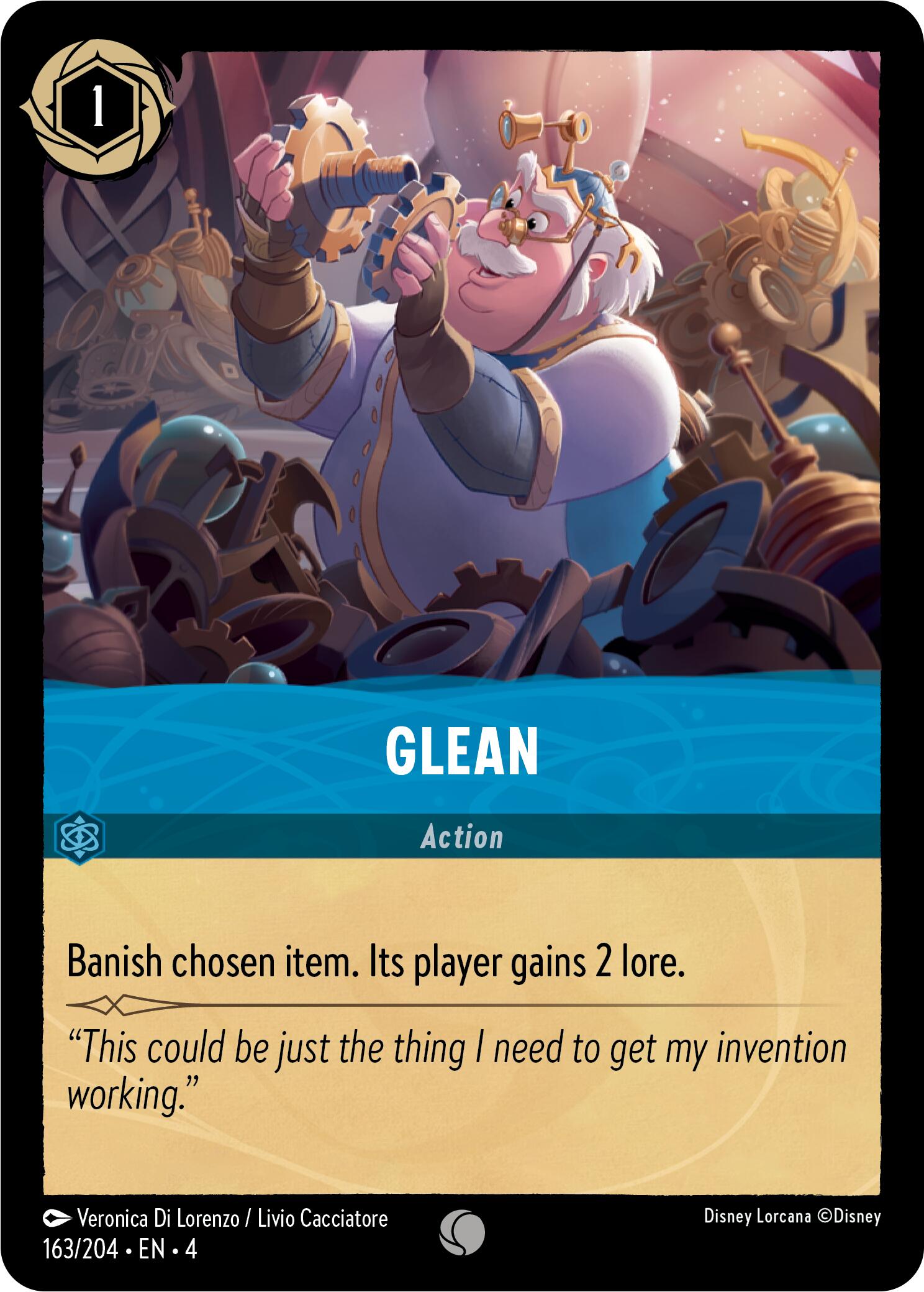 Glean (163/204) [Ursula's Return] | Eastridge Sports Cards & Games