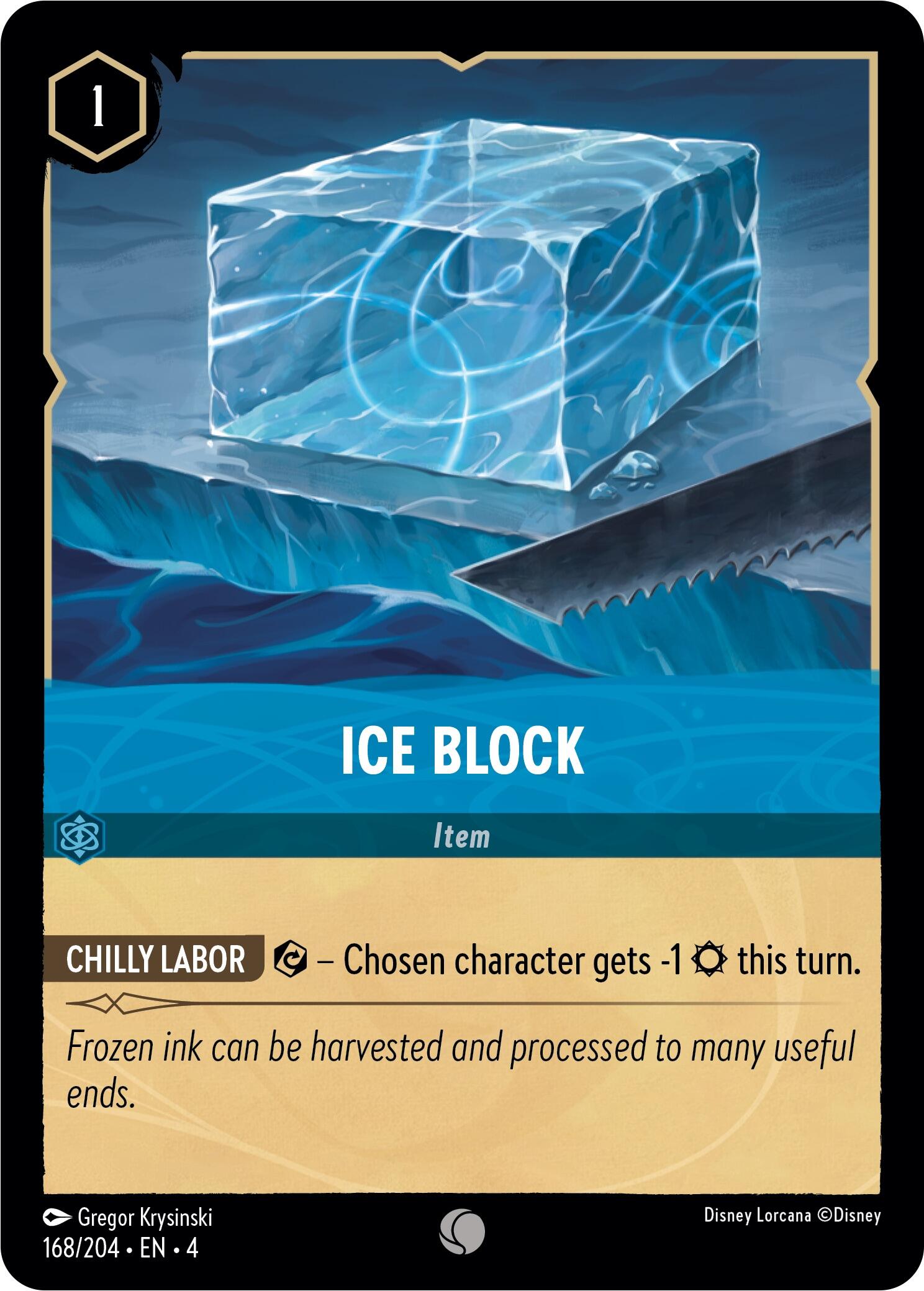 Ice Block (168/204) [Ursula's Return] | Eastridge Sports Cards & Games