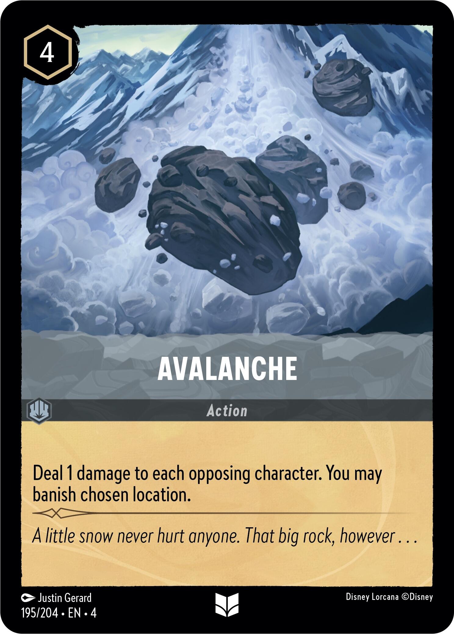 Avalanche (195/204) [Ursula's Return] | Eastridge Sports Cards & Games