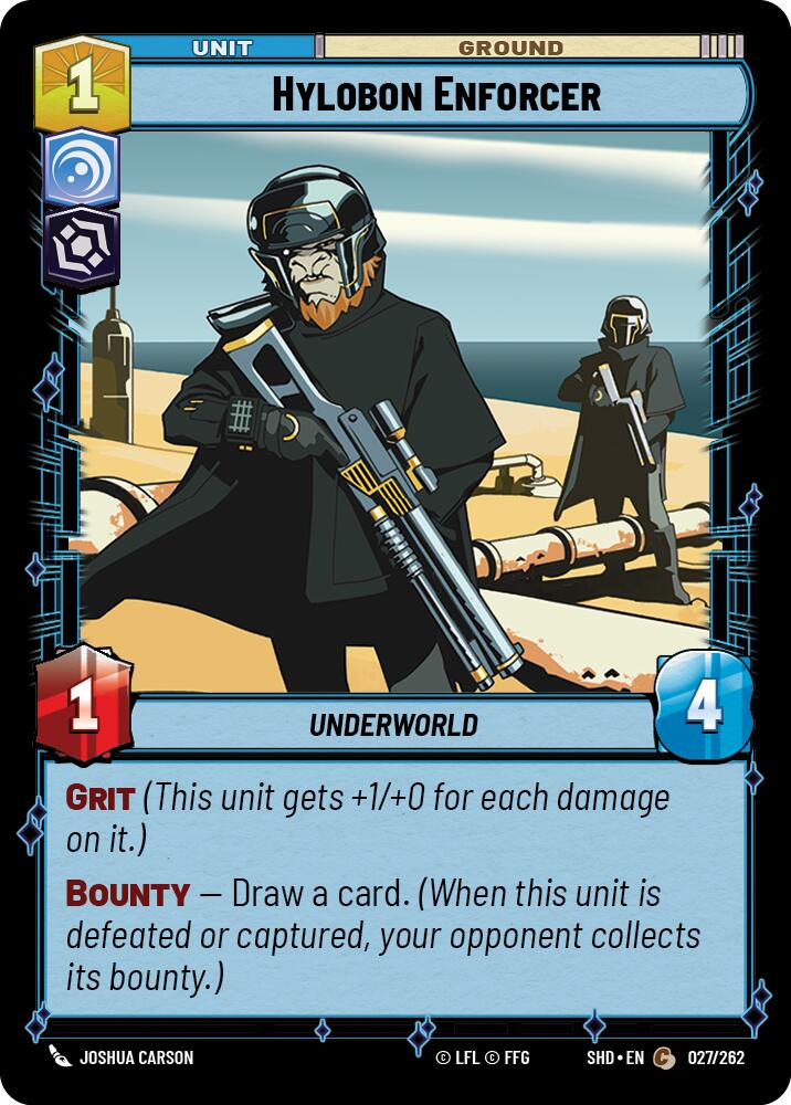 Hylobon Enforcer (027/262) (027/262) [Shadows of the Galaxy] | Eastridge Sports Cards & Games