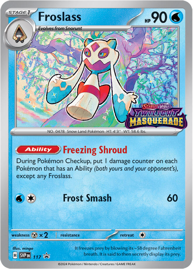 Froslass (117) [Scarlet & Violet: Black Star Promos] | Eastridge Sports Cards & Games