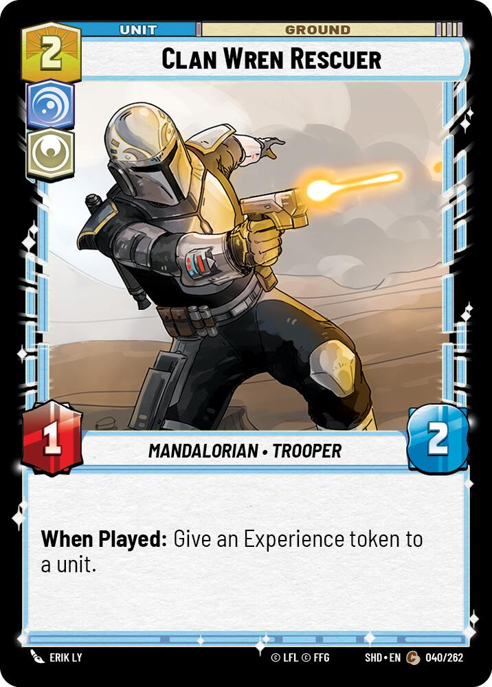 Clan Wren Rescuer (040/262) (040/262) [Shadows of the Galaxy] | Eastridge Sports Cards & Games