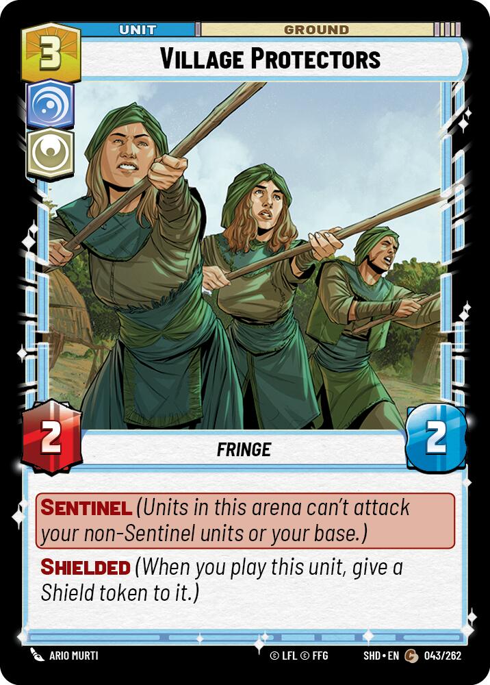 Village Protectors (043/262) (043/262) [Shadows of the Galaxy] | Eastridge Sports Cards & Games