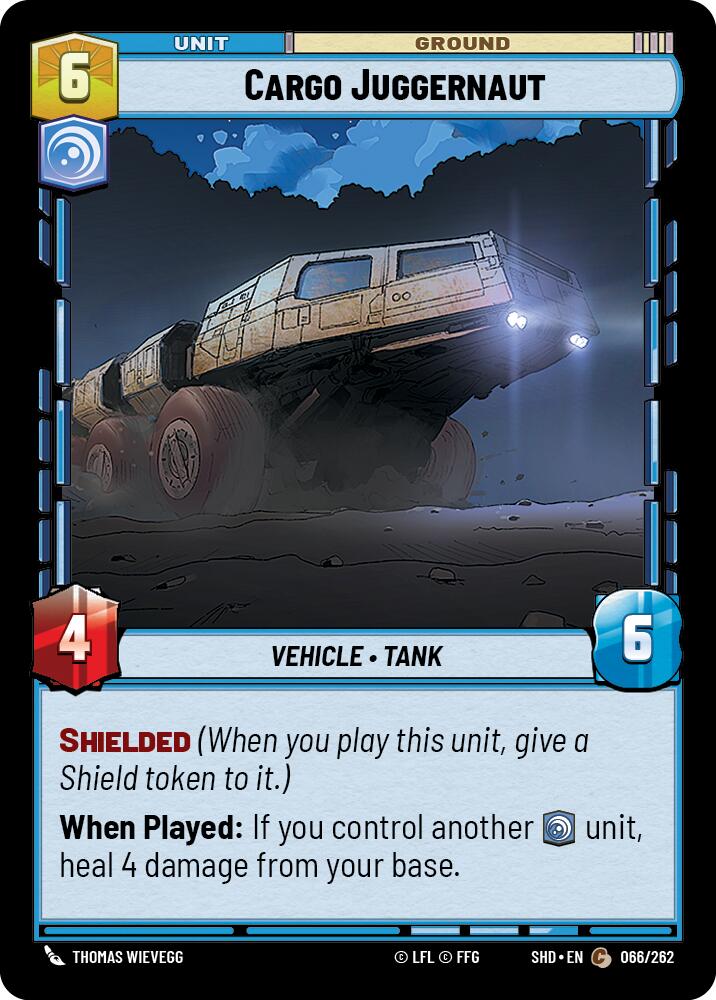 Cargo Juggernaut (066/262) (066/262) [Shadows of the Galaxy] | Eastridge Sports Cards & Games
