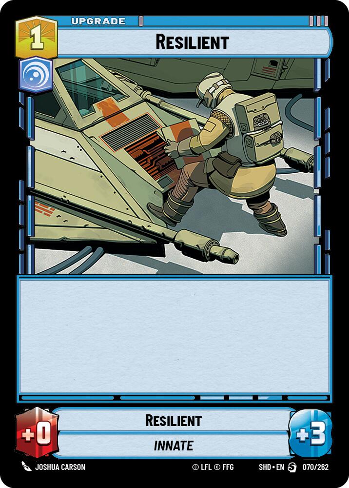 Resilient (070/262) (070/262) [Shadows of the Galaxy] | Eastridge Sports Cards & Games
