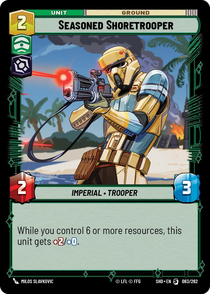 Seasoned Shoretrooper (083/262) (083/262) [Shadows of the Galaxy] | Eastridge Sports Cards & Games