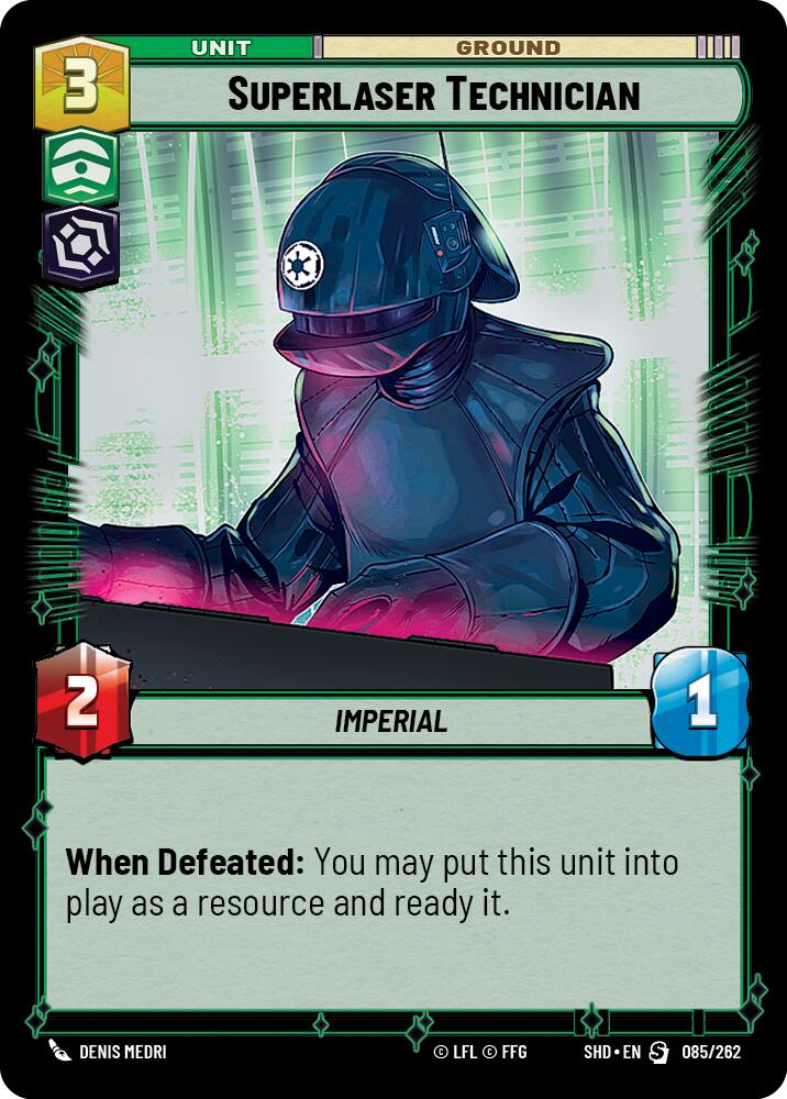 Superlaser Technician (085/262) (085/262) [Shadows of the Galaxy] | Eastridge Sports Cards & Games