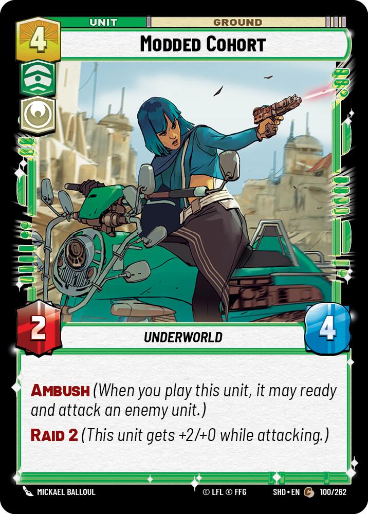 Modded Cohort (100/262) (100/262) [Shadows of the Galaxy] | Eastridge Sports Cards & Games