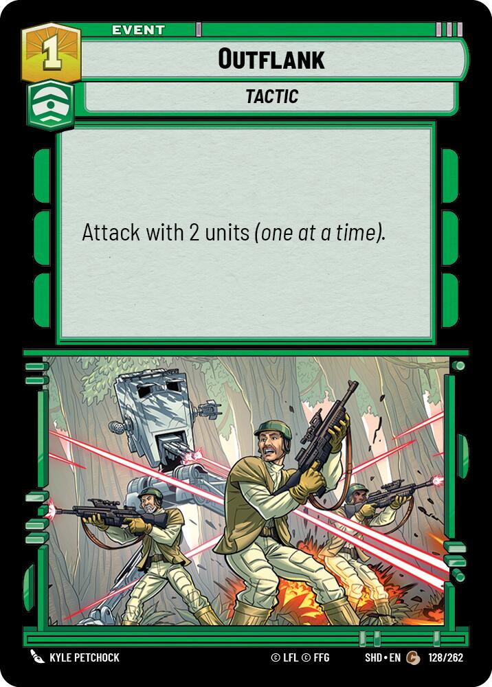 Outflank (128/262) (128/262) [Shadows of the Galaxy] | Eastridge Sports Cards & Games