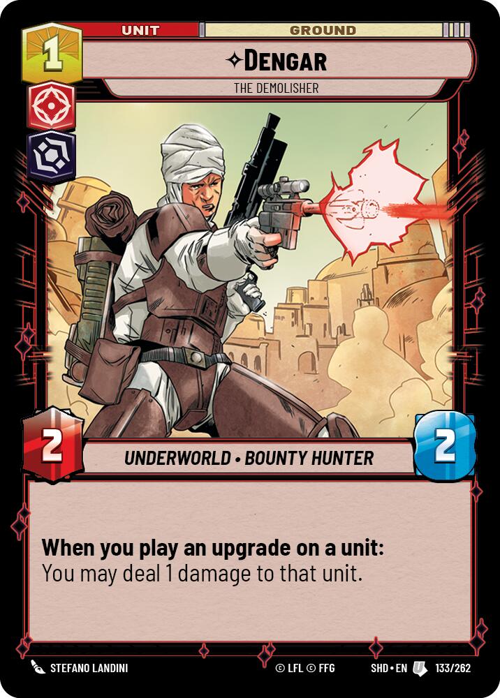 Dengar - The Demolisher (133/262) (133/262) [Shadows of the Galaxy] | Eastridge Sports Cards & Games