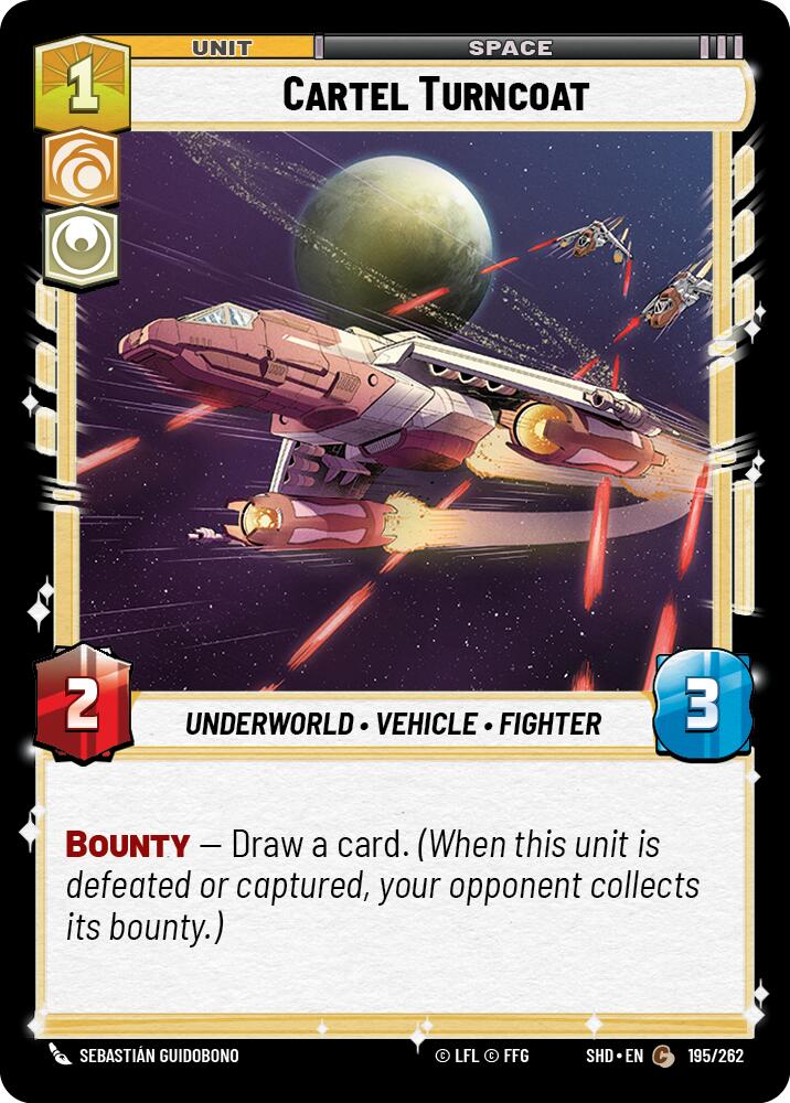 Cartel Turncoat (195/262) (195/262) [Shadows of the Galaxy] | Eastridge Sports Cards & Games