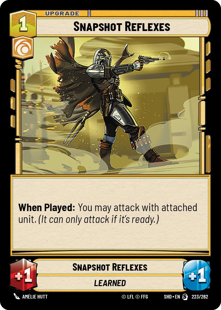 Snapshot Reflexes (223/262) (223/262) [Shadows of the Galaxy] | Eastridge Sports Cards & Games