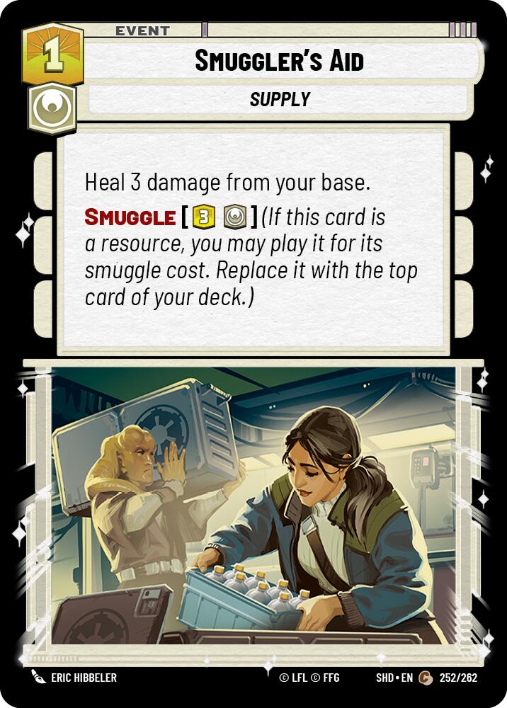 Smuggler's Aid (252/262) (252/262) [Shadows of the Galaxy] | Eastridge Sports Cards & Games