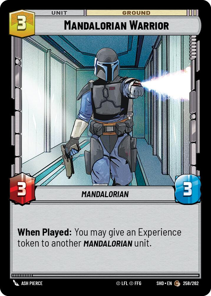 Mandalorian Warrior (258/262) (258/262) [Shadows of the Galaxy] | Eastridge Sports Cards & Games