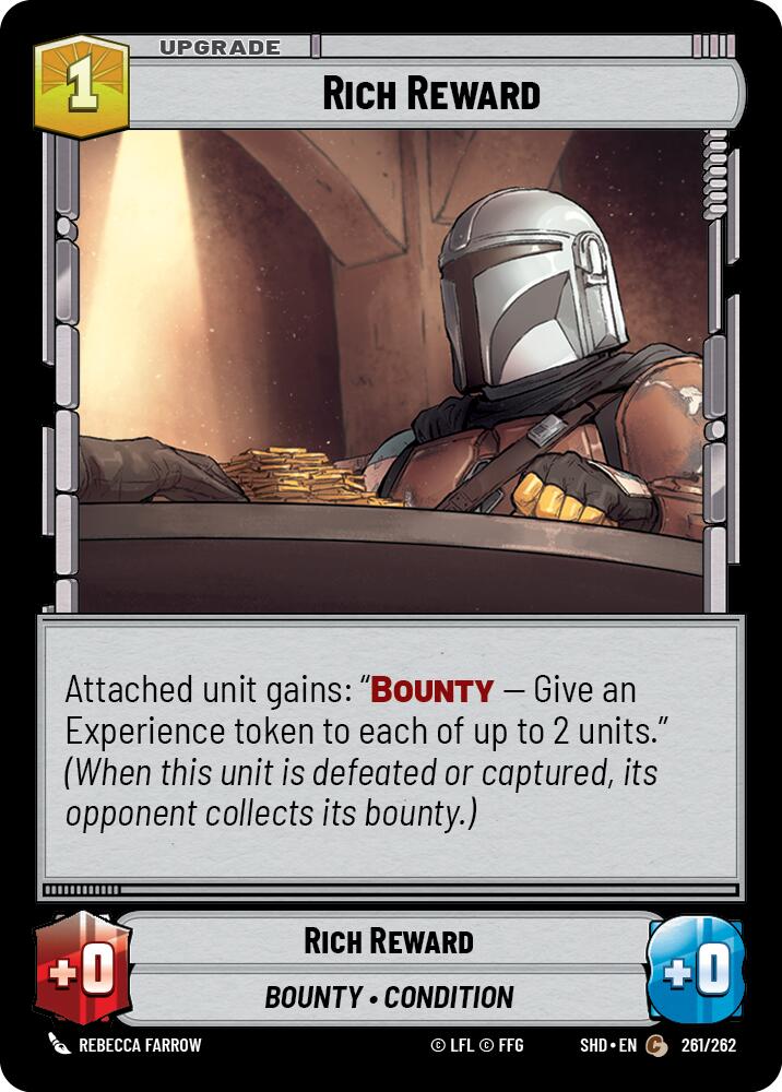 Rich Reward (261/262) (261/262) [Shadows of the Galaxy] | Eastridge Sports Cards & Games