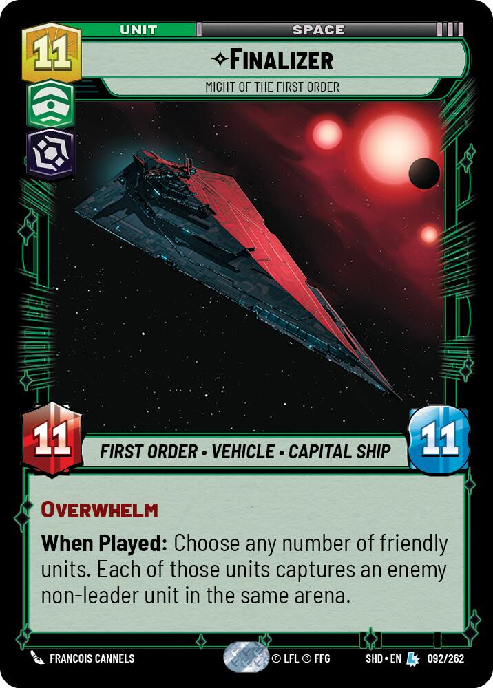 Finalizer - Might of the First Order (092/262) (092/262) [Shadows of the Galaxy] | Eastridge Sports Cards & Games