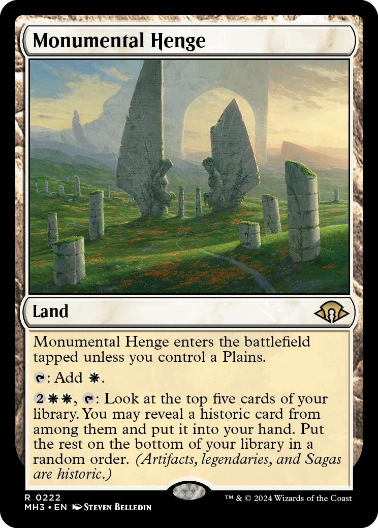 Monumental Henge [Modern Horizons 3] | Eastridge Sports Cards & Games