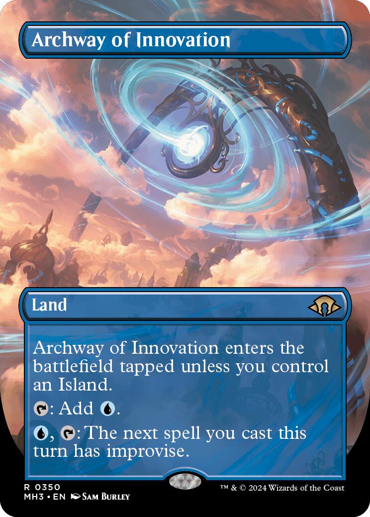 Archway of Innovation (Borderless) [Modern Horizons 3] | Eastridge Sports Cards & Games