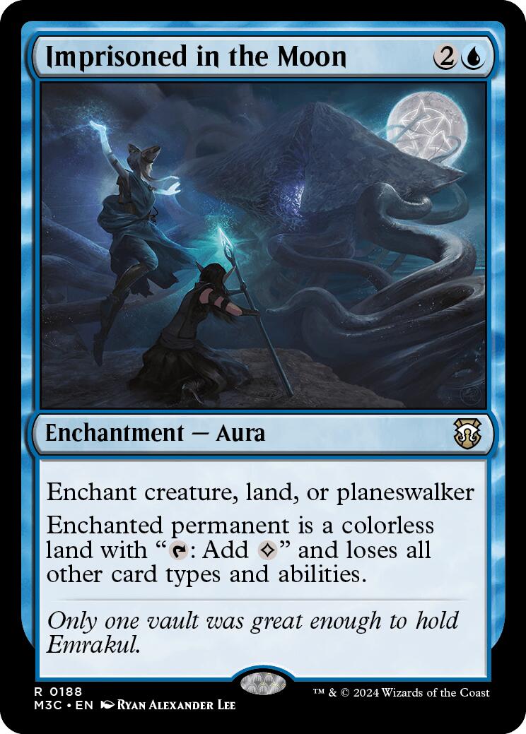 Imprisoned in the Moon [Modern Horizons 3 Commander] | Eastridge Sports Cards & Games
