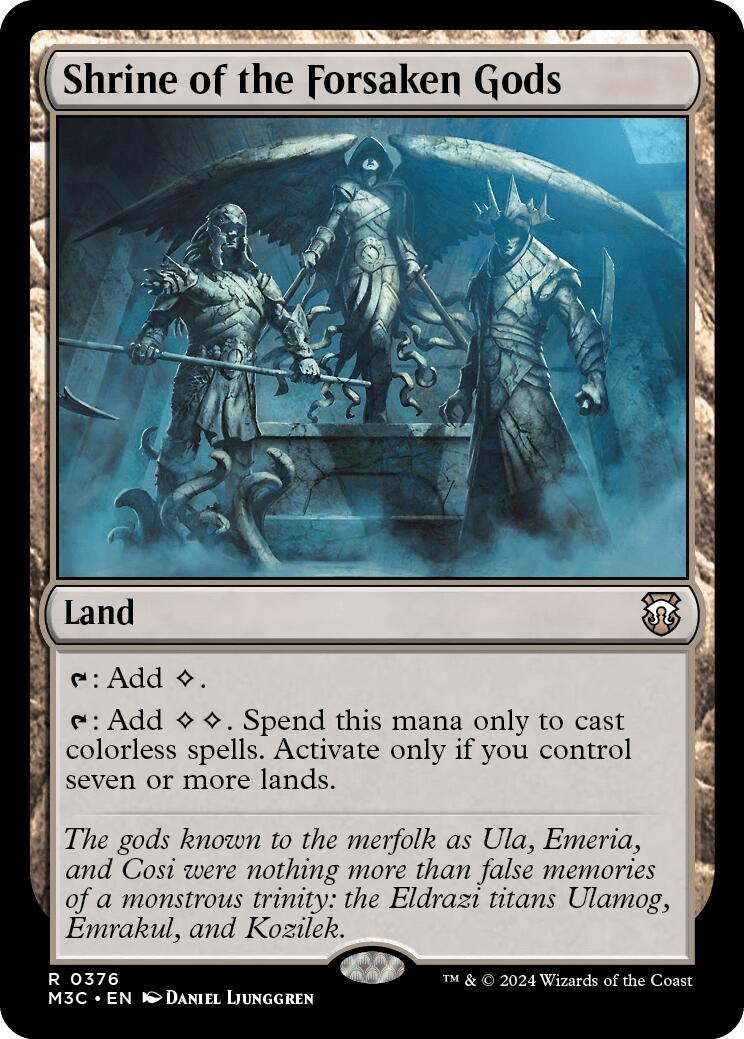 Shrine of the Forsaken Gods [Modern Horizons 3 Commander] | Eastridge Sports Cards & Games
