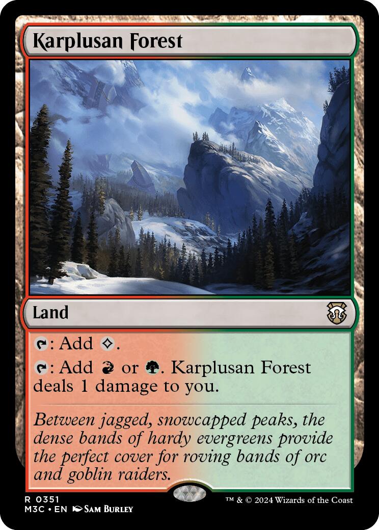 Karplusan Forest [Modern Horizons 3 Commander] | Eastridge Sports Cards & Games