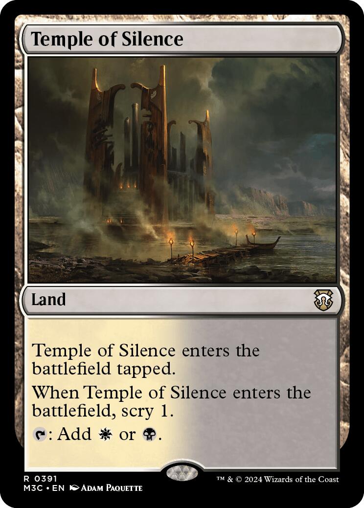 Temple of Silence [Modern Horizons 3 Commander] | Eastridge Sports Cards & Games