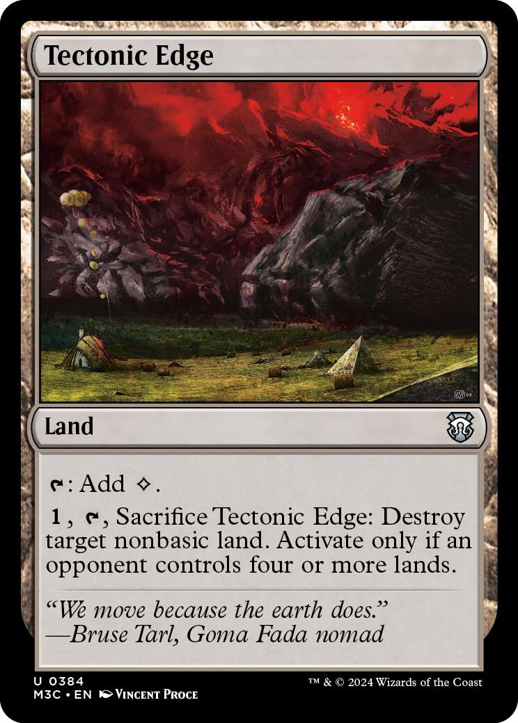 Tectonic Edge [Modern Horizons 3 Commander] | Eastridge Sports Cards & Games