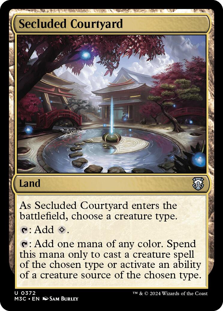 Secluded Courtyard [Modern Horizons 3 Commander] | Eastridge Sports Cards & Games