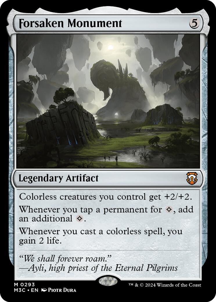 Forsaken Monument [Modern Horizons 3 Commander] | Eastridge Sports Cards & Games