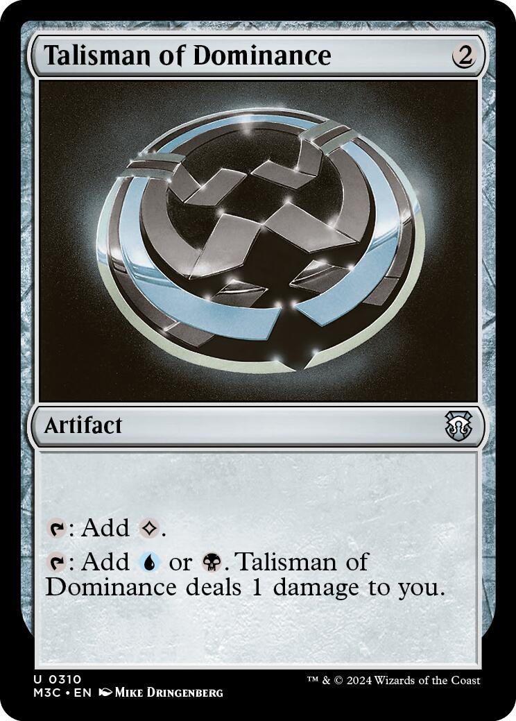 Talisman of Dominance [Modern Horizons 3 Commander] | Eastridge Sports Cards & Games