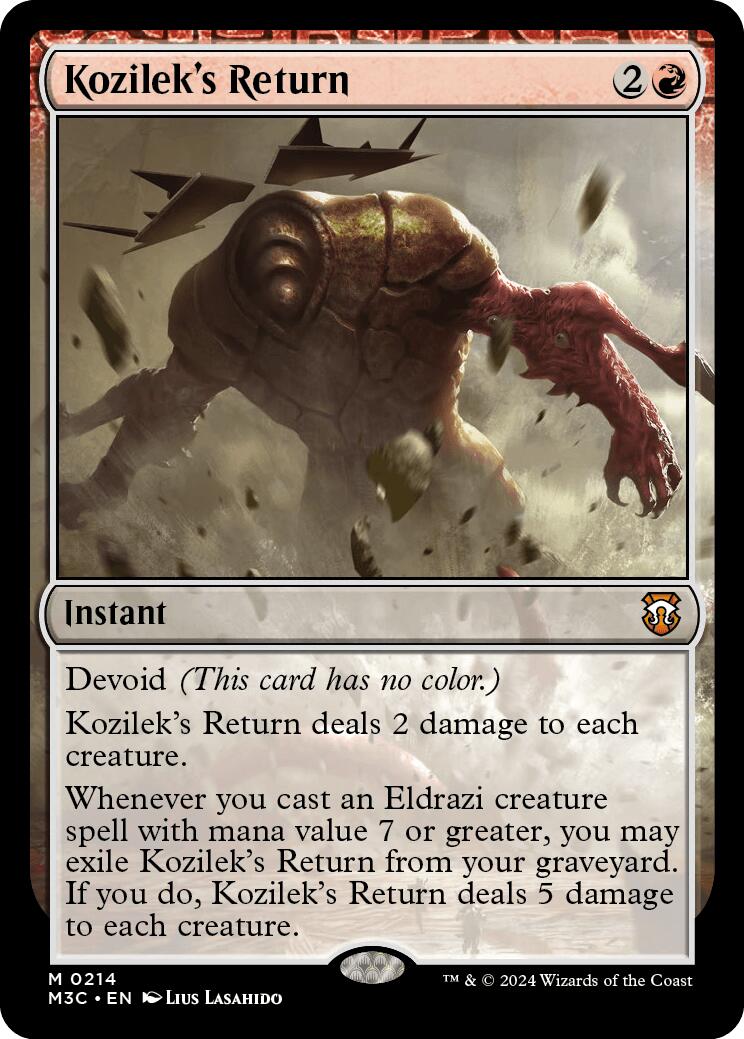 Kozilek's Return [Modern Horizons 3 Commander] | Eastridge Sports Cards & Games